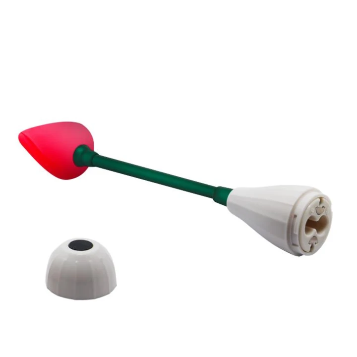 Stymulator łechtaczki BAILE - elastyczna szyja, 7 funkcji wibracji, silikon ABS