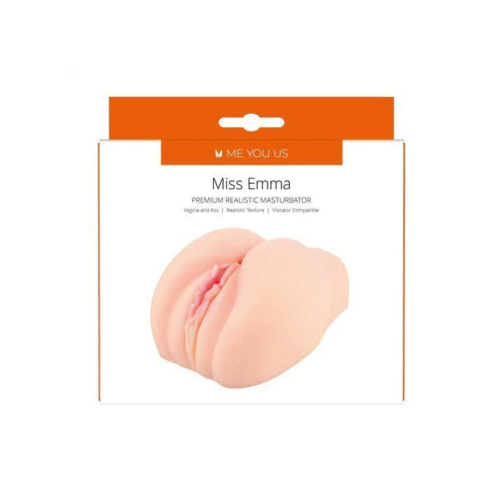Masturbator Me You Us Miss Emma - Premium, Wodoodporny, Realistyczny 19 cm