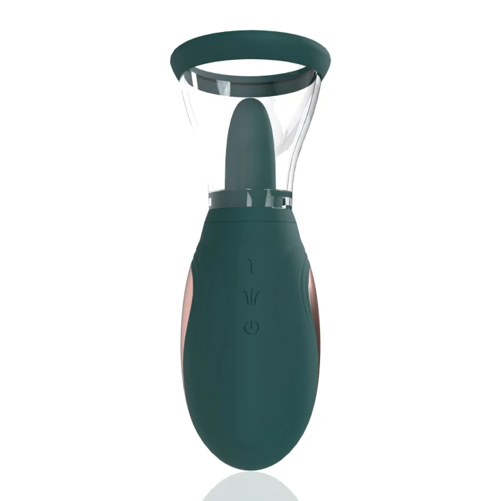 Pompka do łechtaczki i piersi Enhance - 13-biegowa, silikonowa, ładowana