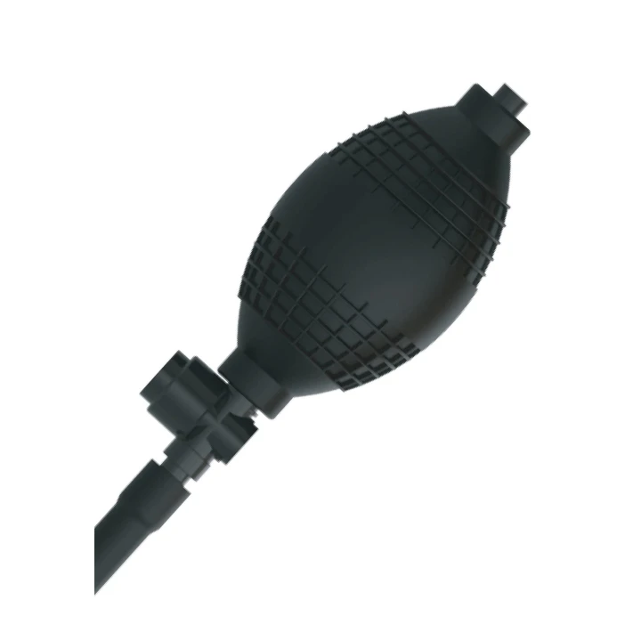 Pompka do penisa FUSION X – 23 cm, poliwęglan, silikon, ręczna z manometrem