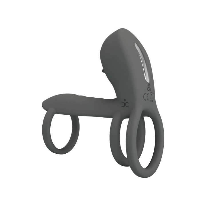 Stymulator łechtaczki PRETTY LOVE Master Ring – 12 trybów wibracji, 12 funkcji lizania, pamięć