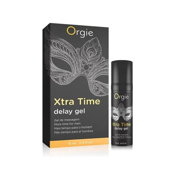 Żel opóźniający wytrysk XTRA TIME, naturalne składniki, bez znieczulenia