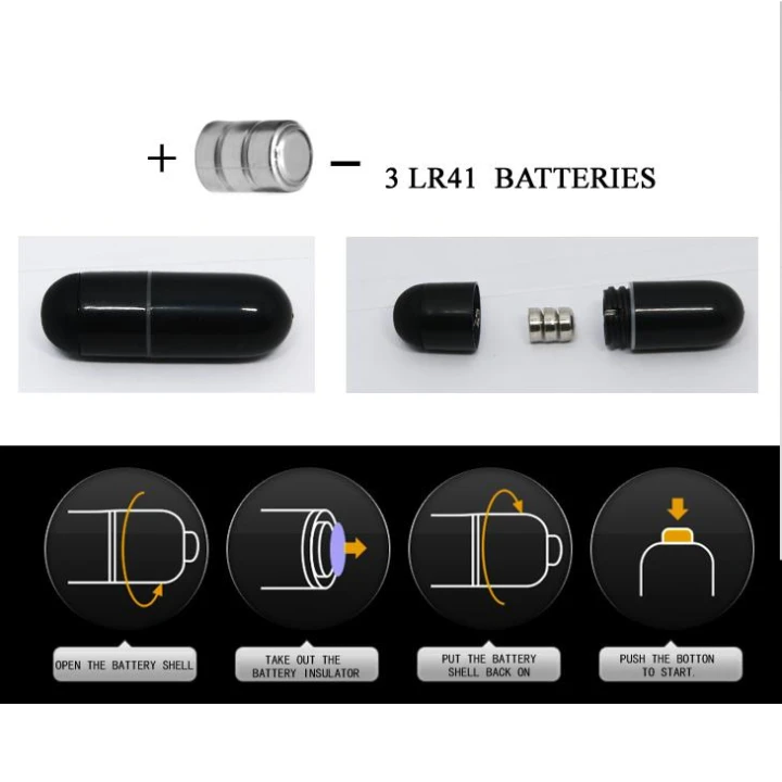 Pierścień wibracyjny Baile Sweet Ring, 6 poziomów wibracji, elastyczny z językiem