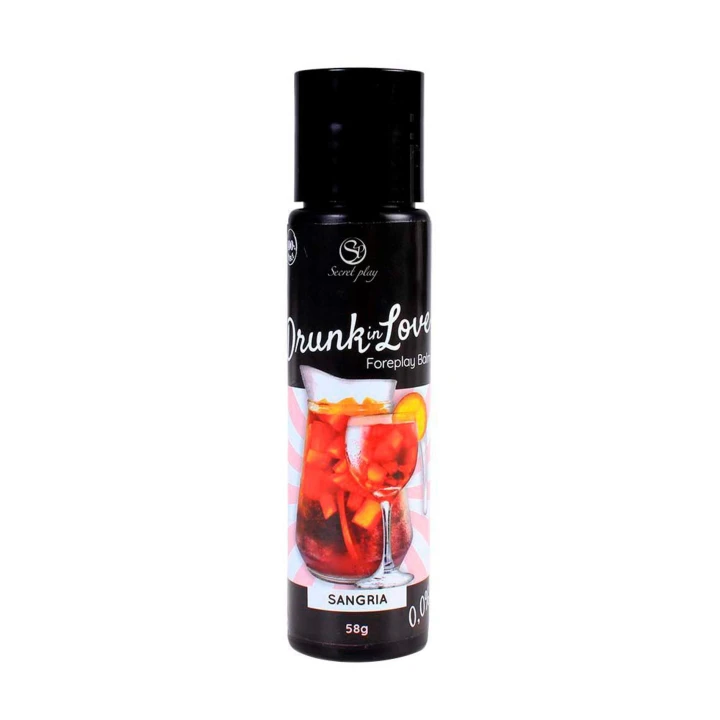 Balsam jadalny Secret Play „Drunk in Love”, 60 ml, smak Sangria, 0% alkoholu