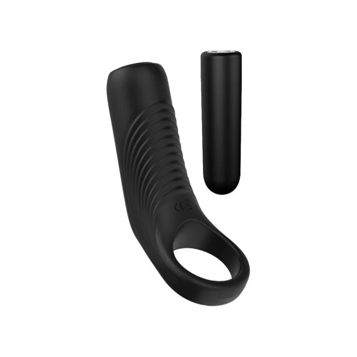 Pierścień erekcyjny – Enhancer Couples, silikonowy, wodoodporny, 9 trybów wibracji