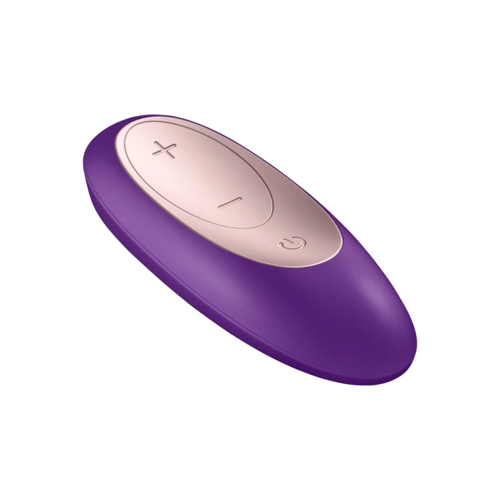 Stymulator dla par Satisfyer Partner Plus zdalne sterowanie, wodoodporny, silikonowy