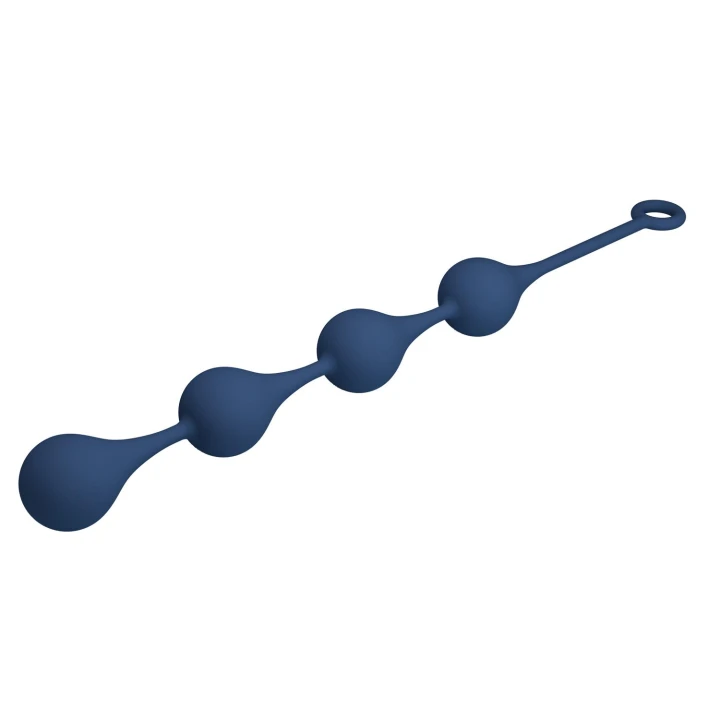 Kulki analne MR PLAY Waterdrop - 52.4 cm XL, silikon, wodoodporne, z pierścieniem