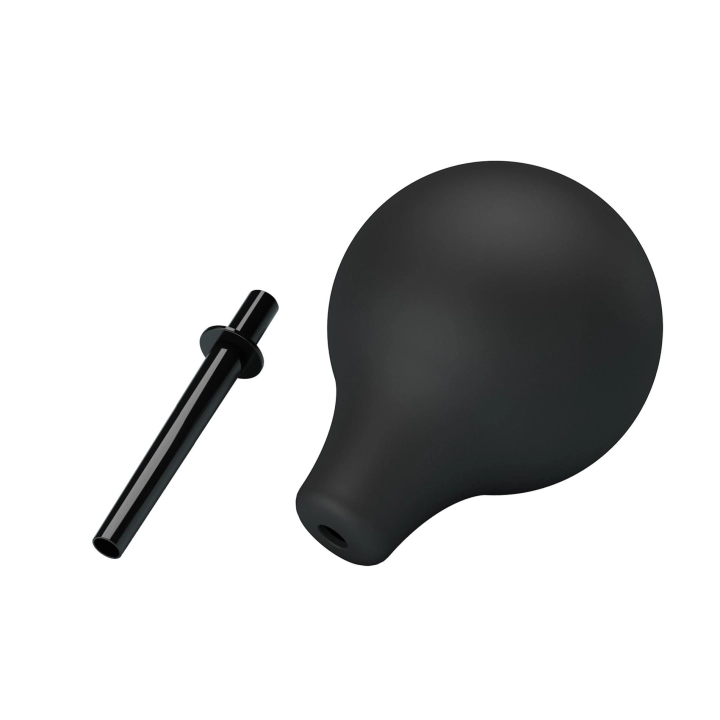 Gruszka do irygacji analnej MR PLAY, gumowa, 224 ml, dysza 7,5 cm