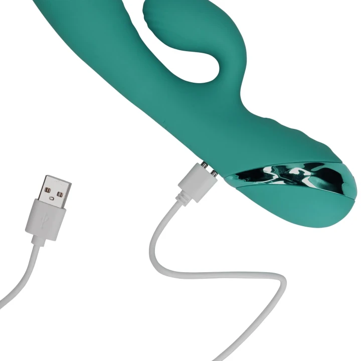 Wibrator do punktu G Loveline z nadmuchiwaną górną częścią, ABS/Silikon