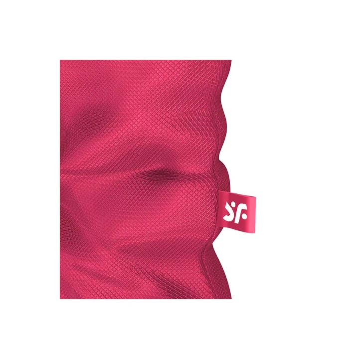 Torba na zabawki średniej wielkości Satisfyer Treasure Bag L, nylon, polipropylen, różowa