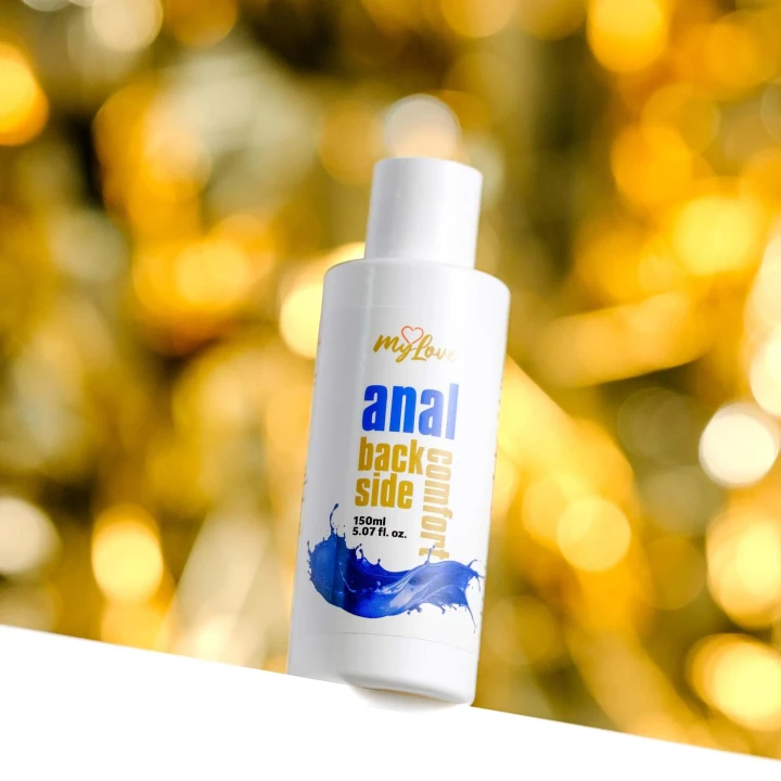 Żel intymny MyLove Anal - komfort 150 ml, z orzeźwiającym aromatem mięty, długotrwały poślizg