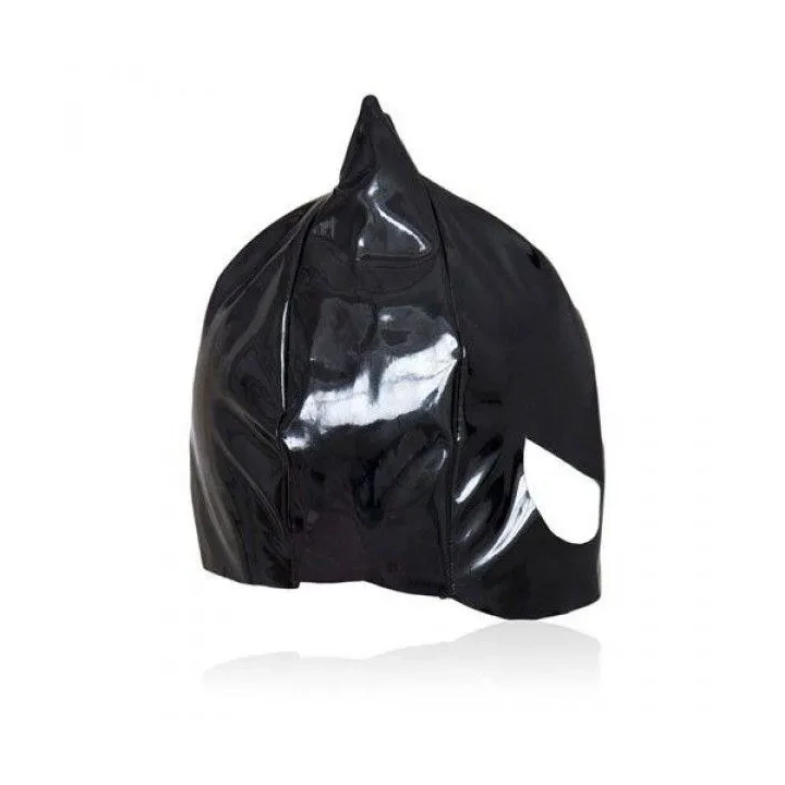 Maska Fetyszyczna Toyz4Lovers - Duża, Czarna Skórzana, Ekscytujący Design