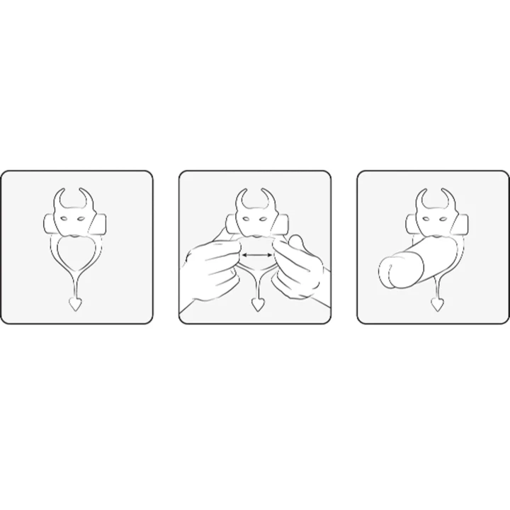 Pierścień Wibracyjny Devol, Silikon Medyczny, Regulowany Rozmiar, Z Bateriami