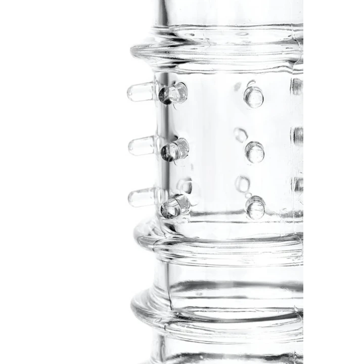 Osłona na penisa A-TOYS, TPR, przejrzysta, długość 15,3 cm, uniwersalny rozmiar