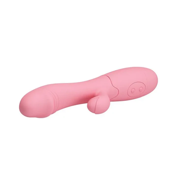 Masażer wibracyjny PRETTY LOVE - silikon, 30 funkcji, 19,5 cm długości