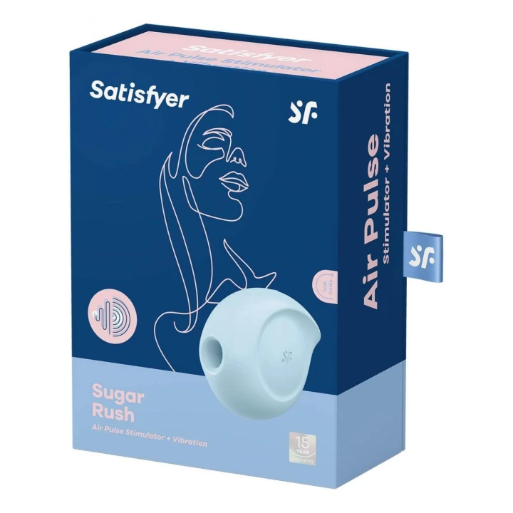 Stymulator łechtaczkowy Satisfyer Sugar Rush, 11 trybów, wodoodporny, silikon medyczny