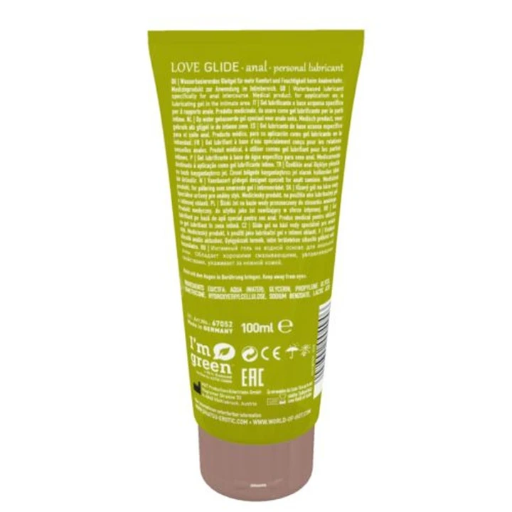 Smar analny Shiatsu Love Glide 100ml - długotrwałe smarowanie, wysoka jakość, idealna penetracja
