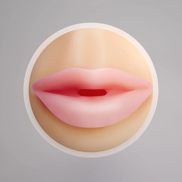 Masturbator męski Crushious Fappucino – ustny Sweet, regulowany efekt ssania, TPE/ABS