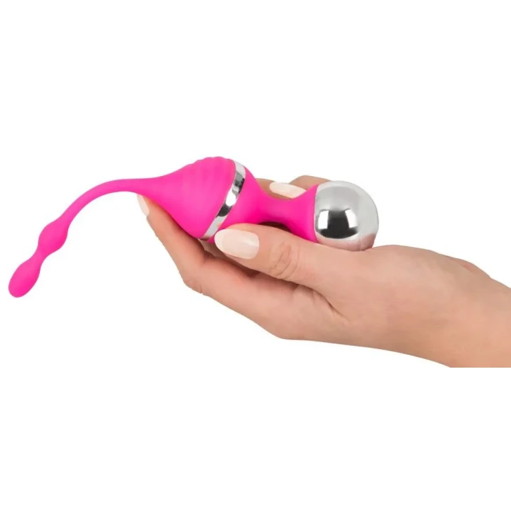 Kulki wibracyjne – Sweet Smile, 10 trybów, silikon z PU, długość 18 cm