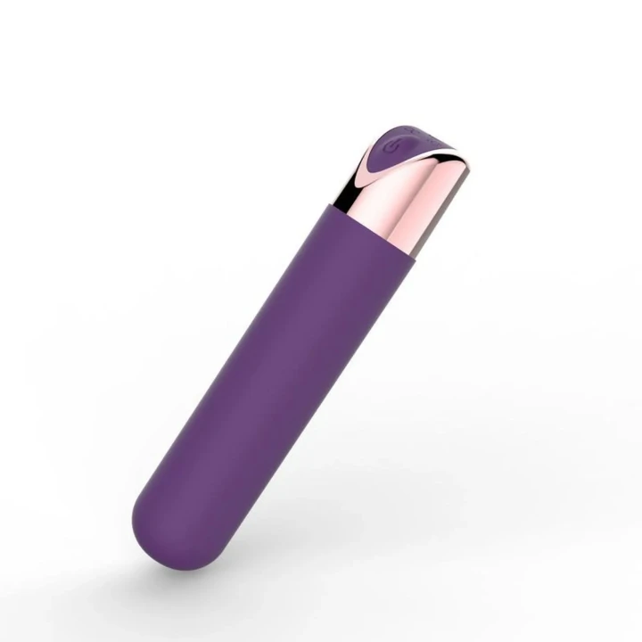 Mini wibrator Toyz4Lovers, silikonowy, wodoodporny, 10 poziomów wibracji