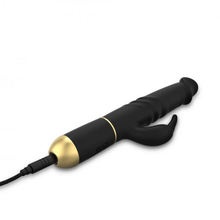 Wibrator Dorcel FURIOUS RABBIT 2.0 - 3w1, 7 trybów wibracji, silikonowy, USB