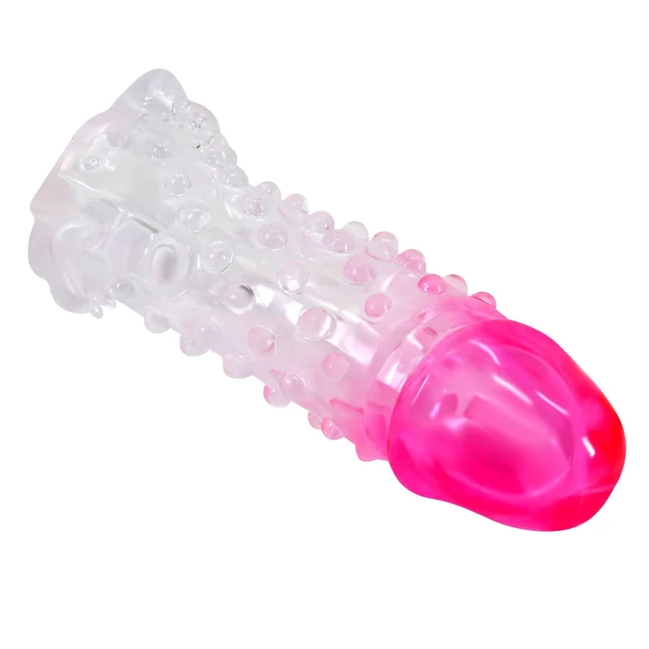 Dildo PRETTY LOVE Wilford, 13,5 cm, Żebrowany, Wodoodporny, TPR