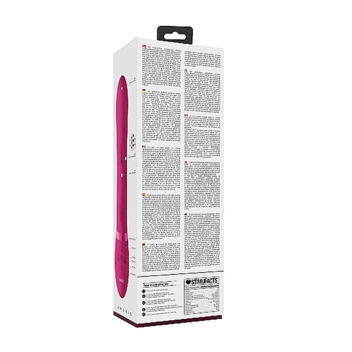 Wibrator królik Amoris - 3 silniki, wodooporny, 10 funkcji wibracji i ruchu