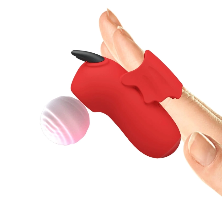 Stymulator clitoralny Magic Devil - silikonowy, 10 funkcji, wodoszczelny