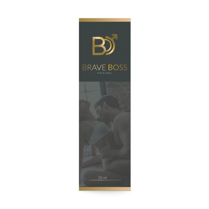 Preparat do opóźnienia wytrysku BRAVE BOSS 50 ml – Skuteczna formuła GMP, Bestseller