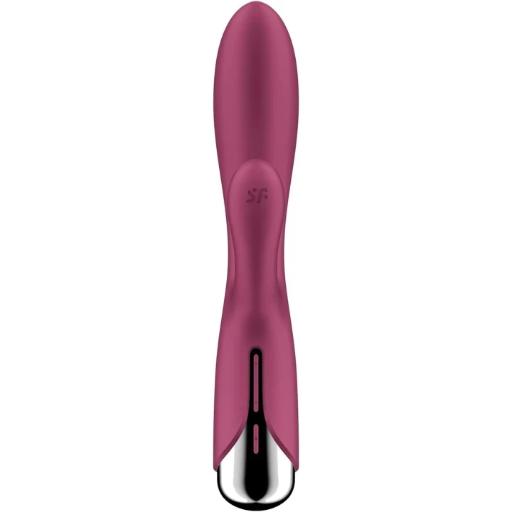 Wibrator-królik Satisfyer Spinning Rabbit 1, silikon, wodoodporny, 12 programów wibracji