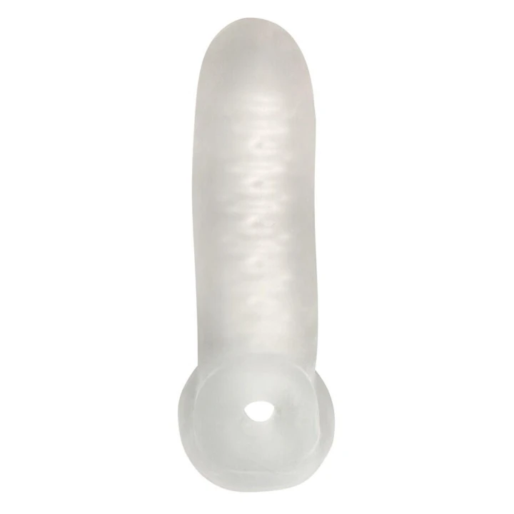 Nakładka powiększająca REBEL z pierścieniem, 16,5 cm, TPE, elastyczna, stymulująca