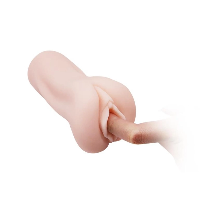 Masturbator wagina Crazy Bull, realistyczny, łatwy w czyszczeniu, 12,5 cm długości