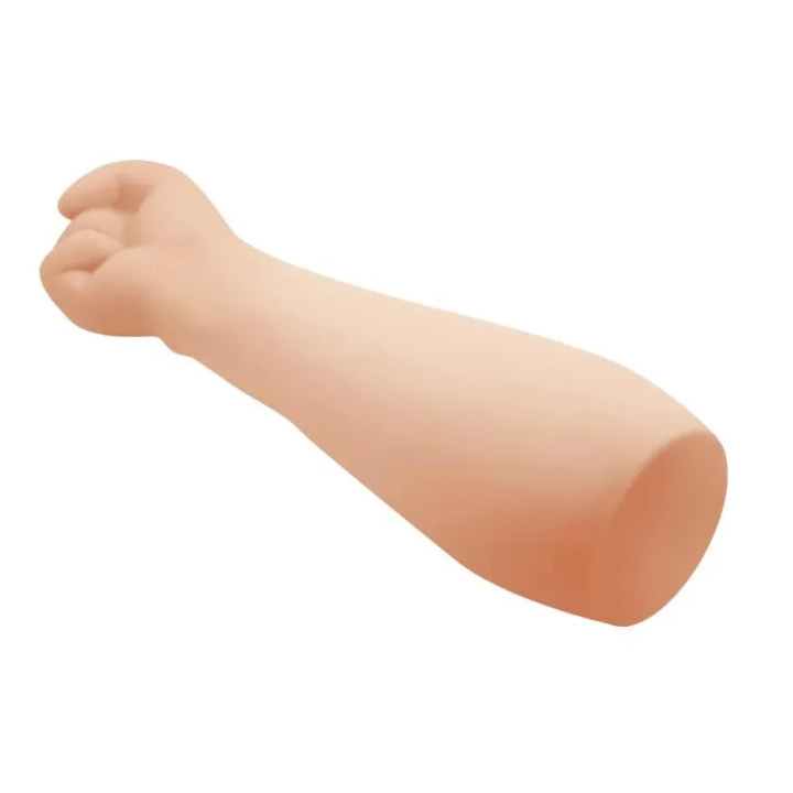 Dildo PRETTY LOVE - Big Fist 14'' - wodoodporny, realistyczny, TPR 1002S cielisty