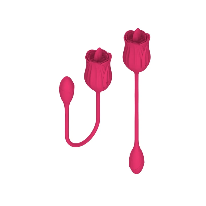 Stymulator lingualny - Gadżet X, 10 funkcji, wibrujące jajko, USB, wodoodporny