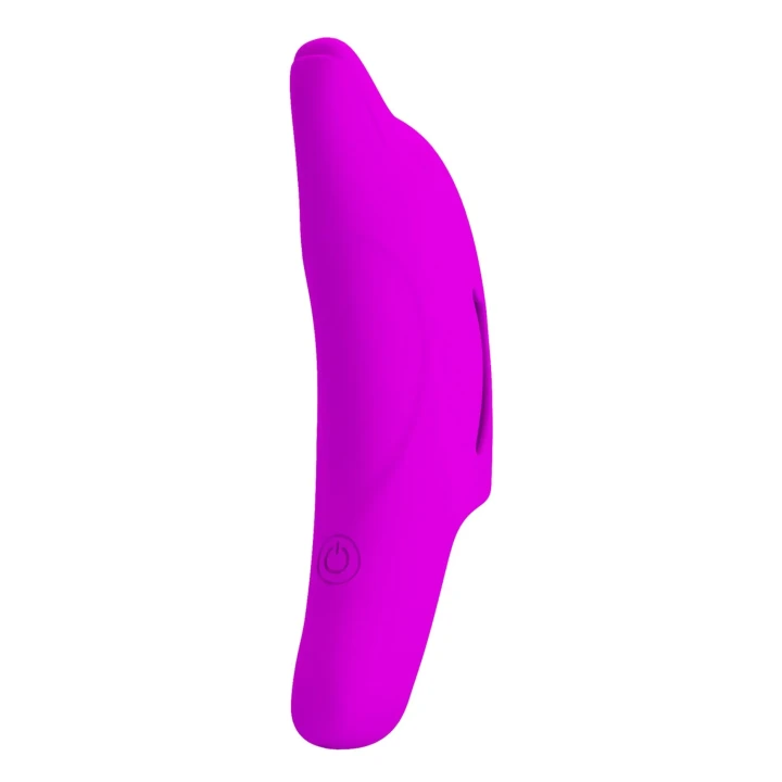 Wibrator palcowy Pretty Love Delphini, silikonowy, 10 funkcji wibracji