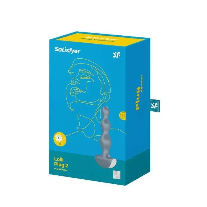 Wibrator analny Satisfyer Lolli-Plug 1, wodoodporny, wibracje, silikon