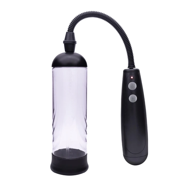 Pompka próżniowa, SUCK, elektryczna, silikonowa, długość 22cm, pomiar rozmiaru