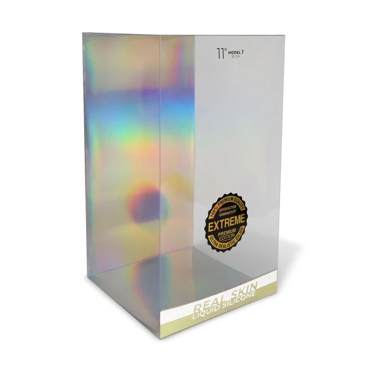 Dildo Silexd Premium Real Skin XL 30cm, termoaktywny, hipoalergiczny, wodoodporny