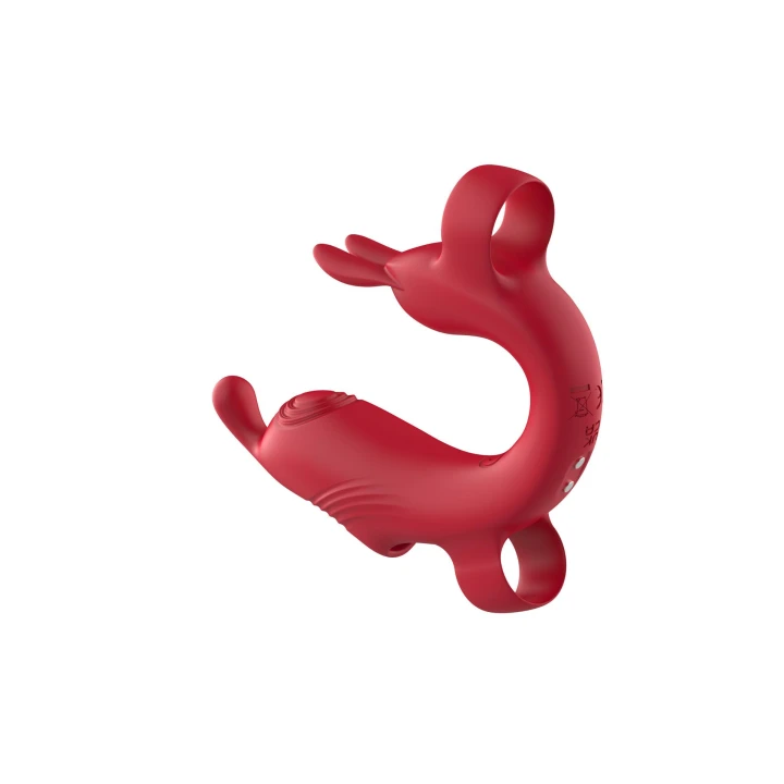 Masażer G-Spot Finger - Medyczny silikon, 10 trybów wibracji, wodoodporny, 20cm