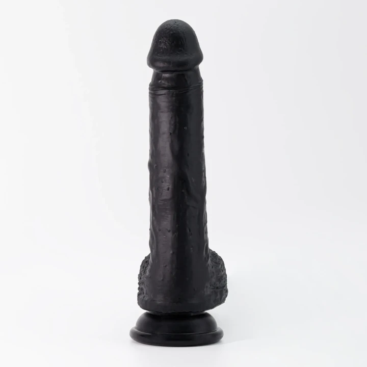 Dildo Crushious Inviktus 22cm, 3.7cm, silikonowy, wodoodporny, z przyssawką