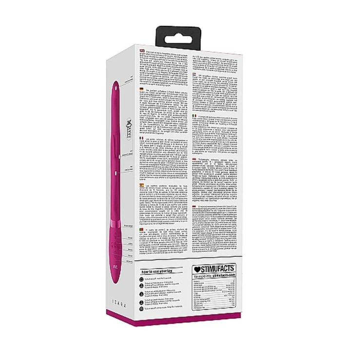 Wibrator punktu G Izara - 10 funkcji, 3 silniczki, wodoodporny