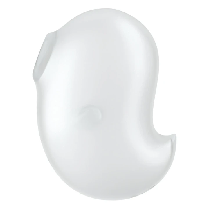 Wibrator do łechtaczki Satisfyer Cutie Ghost, silikon, 11 intensywności, IPX7
