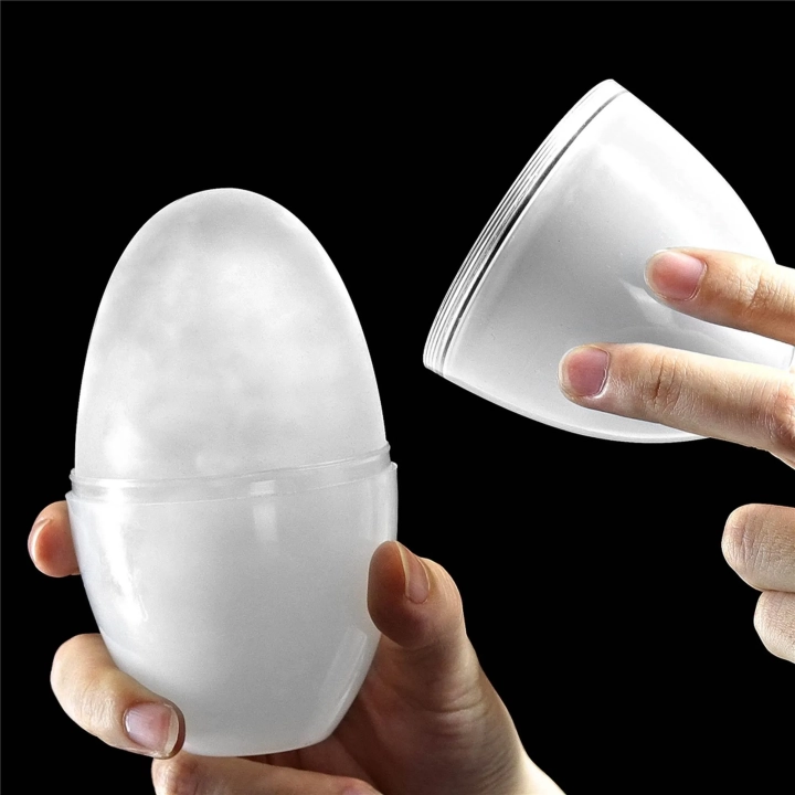 Masturbator męski Giant Egg Ripples - TPE, długość 13 cm, elastyczny rękaw