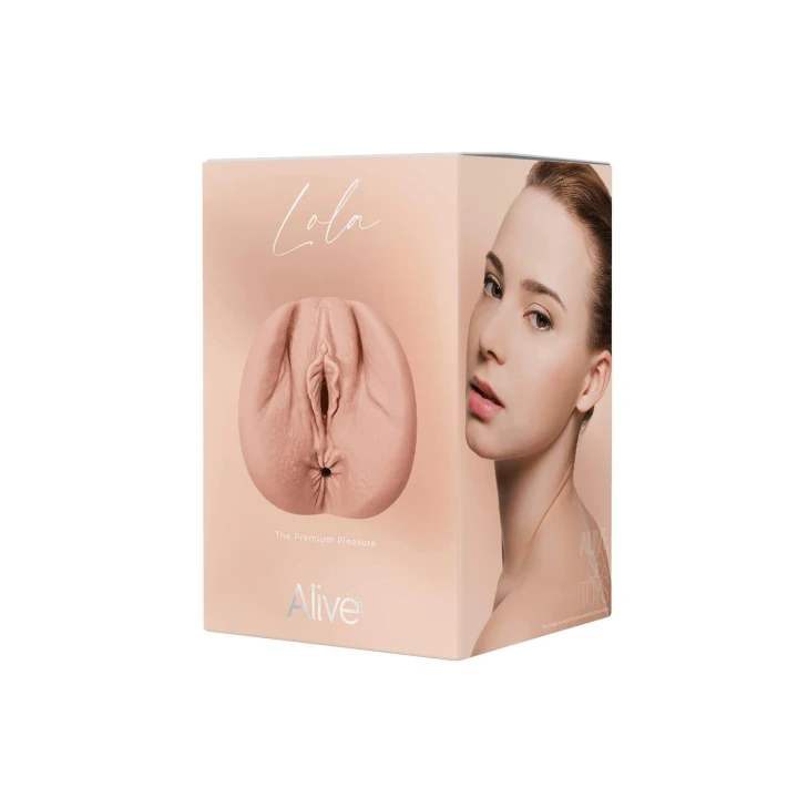 Masturbator wodoodporny Lola z realizmem, ergonomicznym kształtem i łatwym czyszczeniem