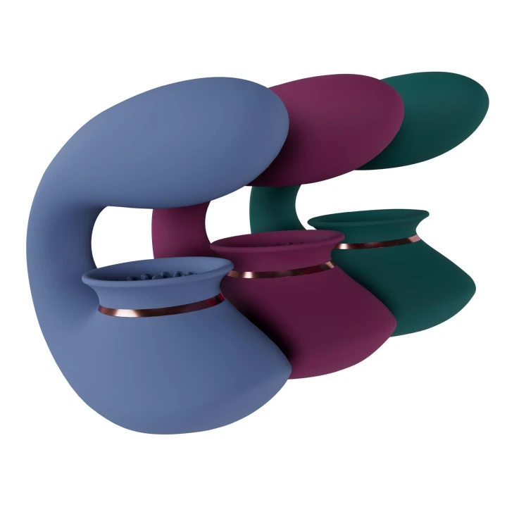 Stymulator łechtaczkowy TWITCH 3 - silikonowy, 10 prędkości, z funkcją ssania