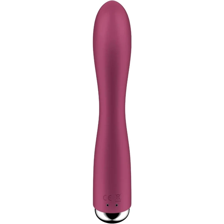 Wibrator-królik Satisfyer Spinning Rabbit 1, silikon, wodoodporny, 12 programów wibracji