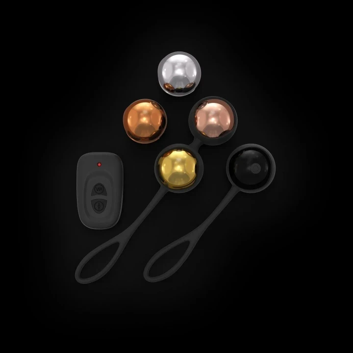 Kulki gejszy Dorcel, 16 trybów wibracji, 5 różnych wag, wodoodporne