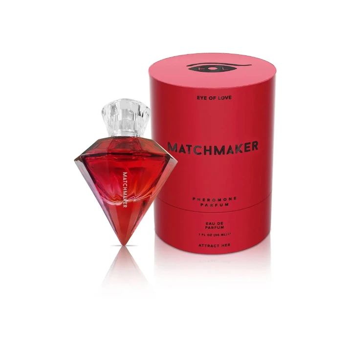Perfumy Red Diamond Attract Her — flakon diamentowy 30 ml, nuty jaśminu i grejpfruta