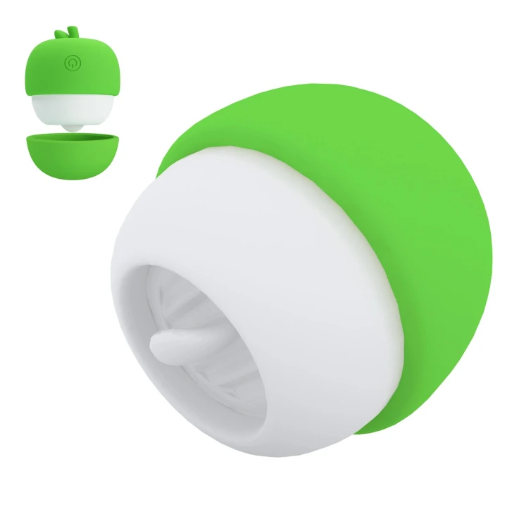 Stymulator łechtaczkowy Apple Secret, Silikon ABS, 12 trybów wibracji, Wodoodporny