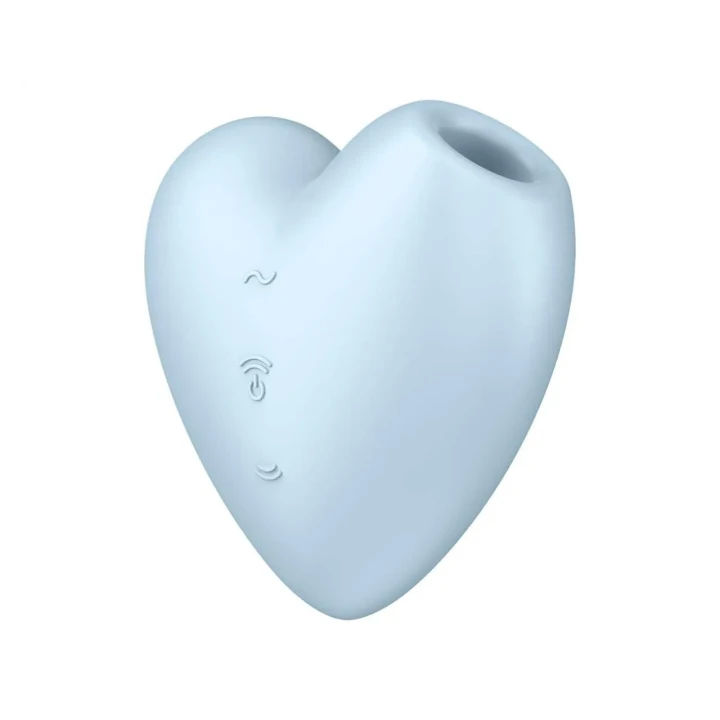 Stymulator łechtaczki Satisfyer Cutie Heart, wodoodporny, silicone medyczny, wibracje